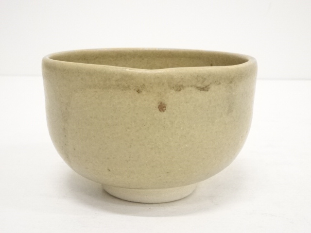 JAPANESE TEA CEREMONY / CHAWAN(TEA BOWL) / ASH GLAZE / ARTISAN WORK
